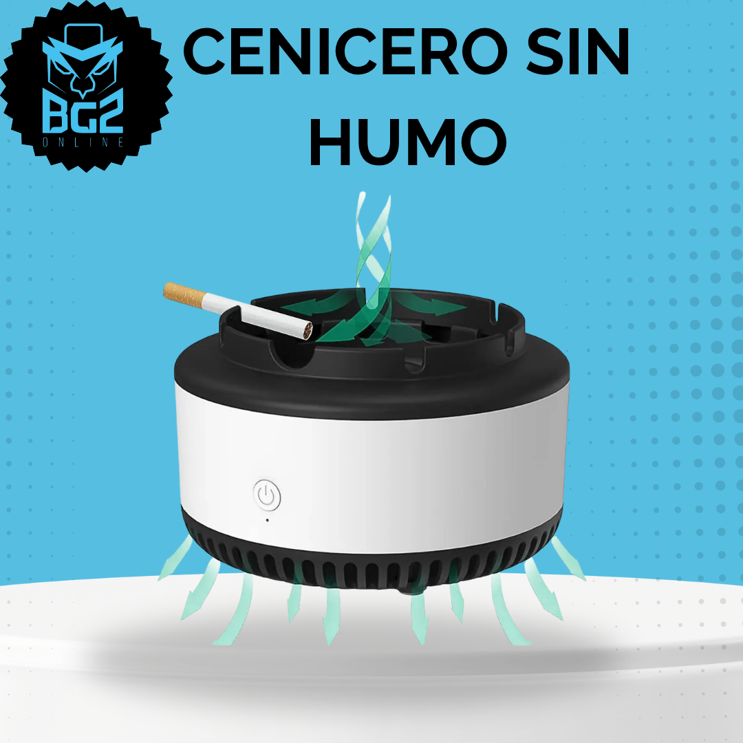 CENICERO SIN HUMO